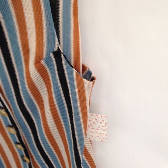 Two-Piece Bridget Striped Top & Pant Set Free Peop - Picture 6 of 7